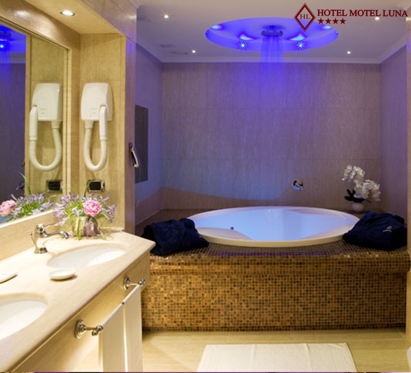 Idromassaggio cromoterapia - camera suite - Hotel Motel Aeroporto Linate